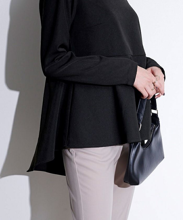 Ur's ユアーズ　クルーネックペプラムプルオーバー　スティックパンツ 000000027520-11.jpg?size=l&w=