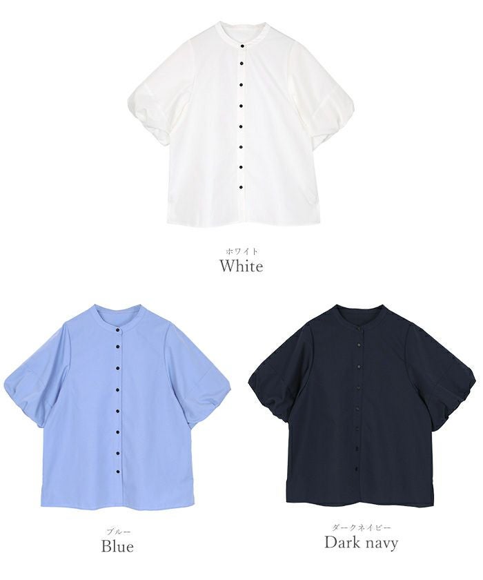 yori♥︎バルーンスリーブブラウス 中古・古着通販】YORI (ヨリ) バルーンスリーブブラウス イエロー