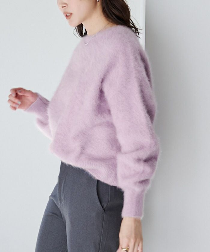 ＊＊専用ページです＊＊アパルトモン ボートネック アゼ カシミヤ混 ニット カシミヤブレンドボートネックニット | ur's（ユアーズ）