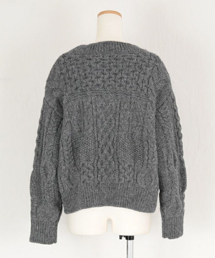 Ujoh ウジョー Broken Low Gage Knit ローゲージニットセーター U763-K01-108 ブラック グレー 2 楽天市場】Ujoh ウジョー Broken Low Gage Knit ローゲージニット
