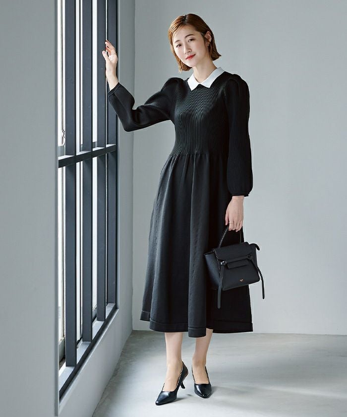 yori ウールパフスリーブニット 36 黒 YORI|ウールパフスリーブニット|【ハードオフ公式通販】オフモール
