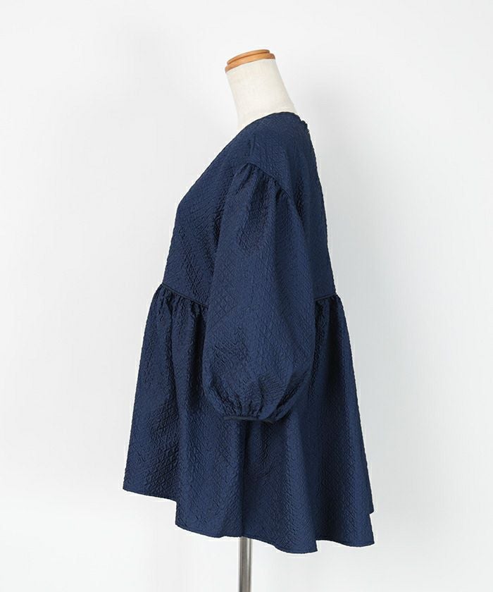 chikaaa_vページ✴︎G.V.G.V ✴︎美品 ジャガードトップス ふくれジャガードパイピングトップス | ur's（ユアーズ）