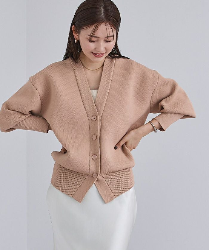 専用出品！U by SPICK&amp;SPAN  カシュクールカーディガン　ベージュ UBY Spick & Span｜ユーバイスピックアンドスパンのカーディガン