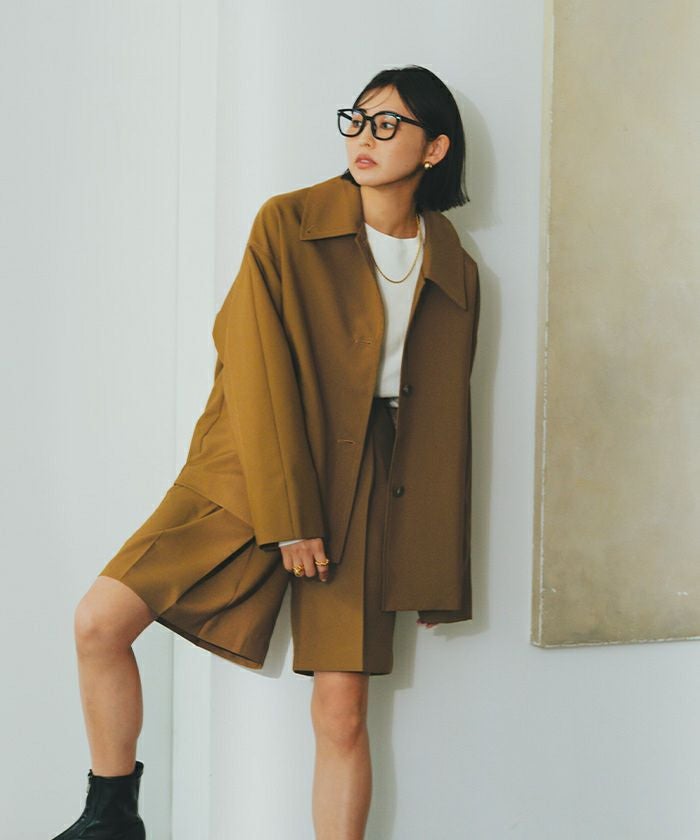 ぽこちゃです！UNITED ARROWS　ウール ステンカラーミドルコート UNITED ARROWS（ユナイテッドアローズ）の「ステンカラー ミドルコート