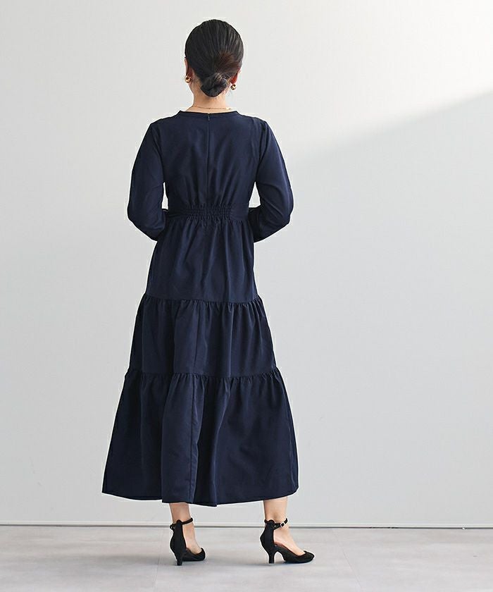 よっこ様 カシュクールワンピース ティアードワンピース カシュクールティアードワンピース | ur's（ユアーズ）