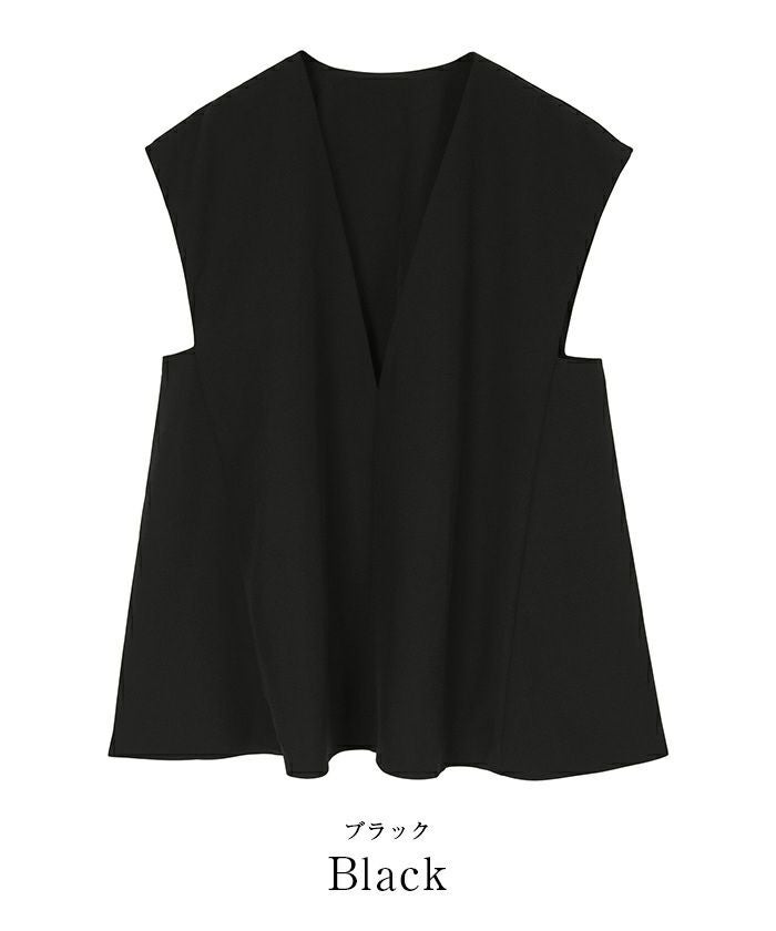 UR＊Vネックフレアブラウス セール】Vネックフレア ブラウス◇（シャツ/ブラウス）｜NOBLE