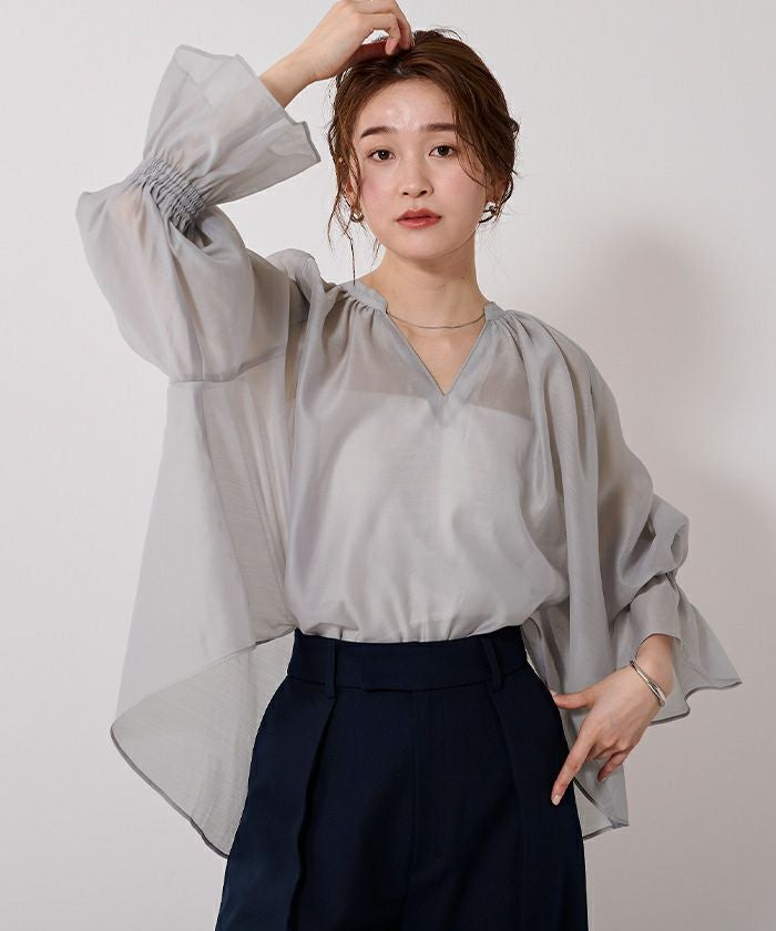 ROSIEE スキッパーシアーシャツ 続いては… #2026ss #4月 #rosiee #シャツ のご紹介❤️ ◯ROSIEE [商品