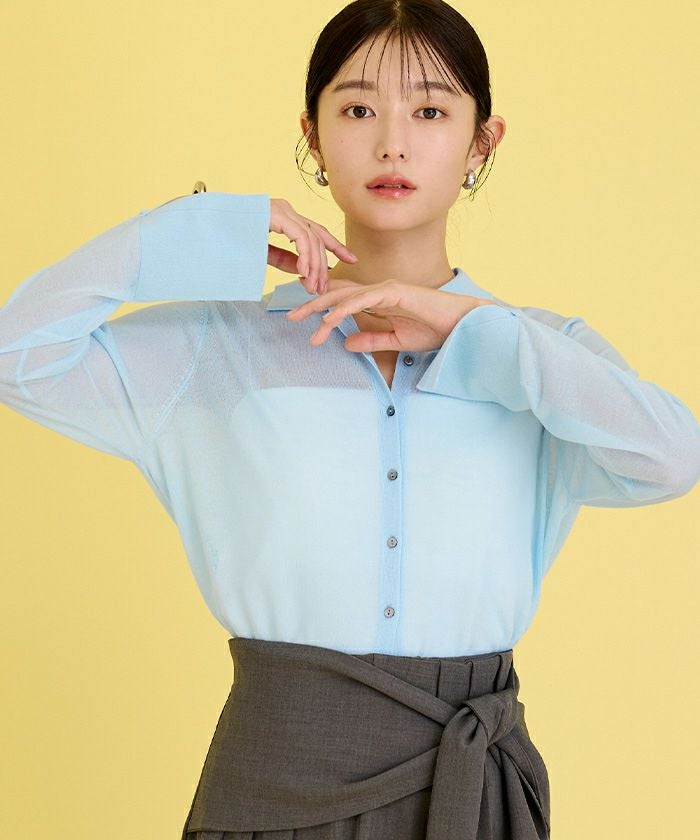 beauty&youth シアーポロニット TIME SALE】シアーポロニット｜半袖｜ニコル公式通販サイト｜NICOLE